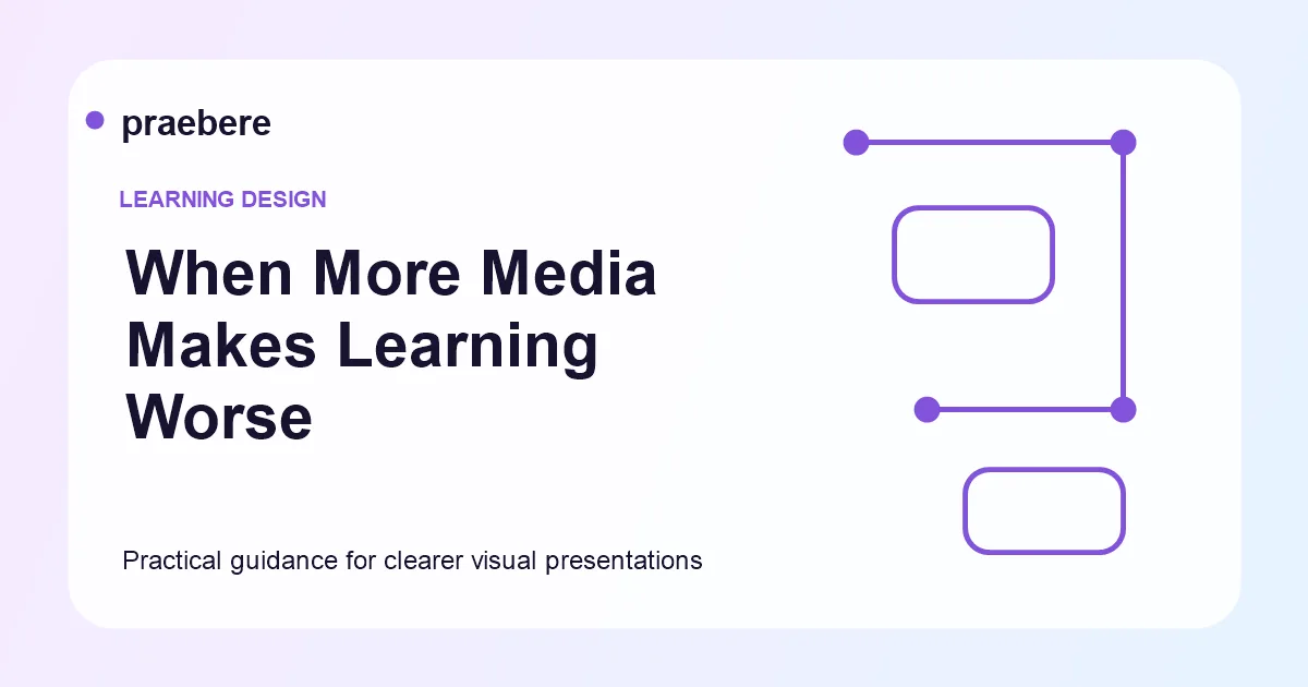 Illustrated cover for When More Images and Animation Make Learning Worse
