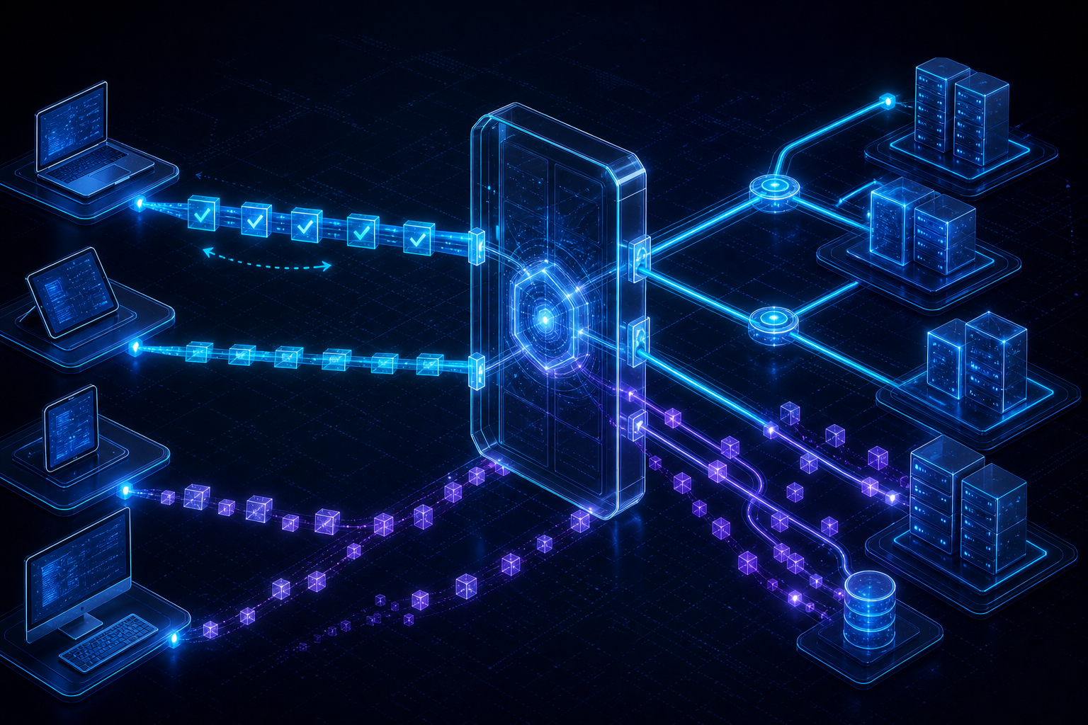 TCP streams and UDP datagrams crossing an API Gateway